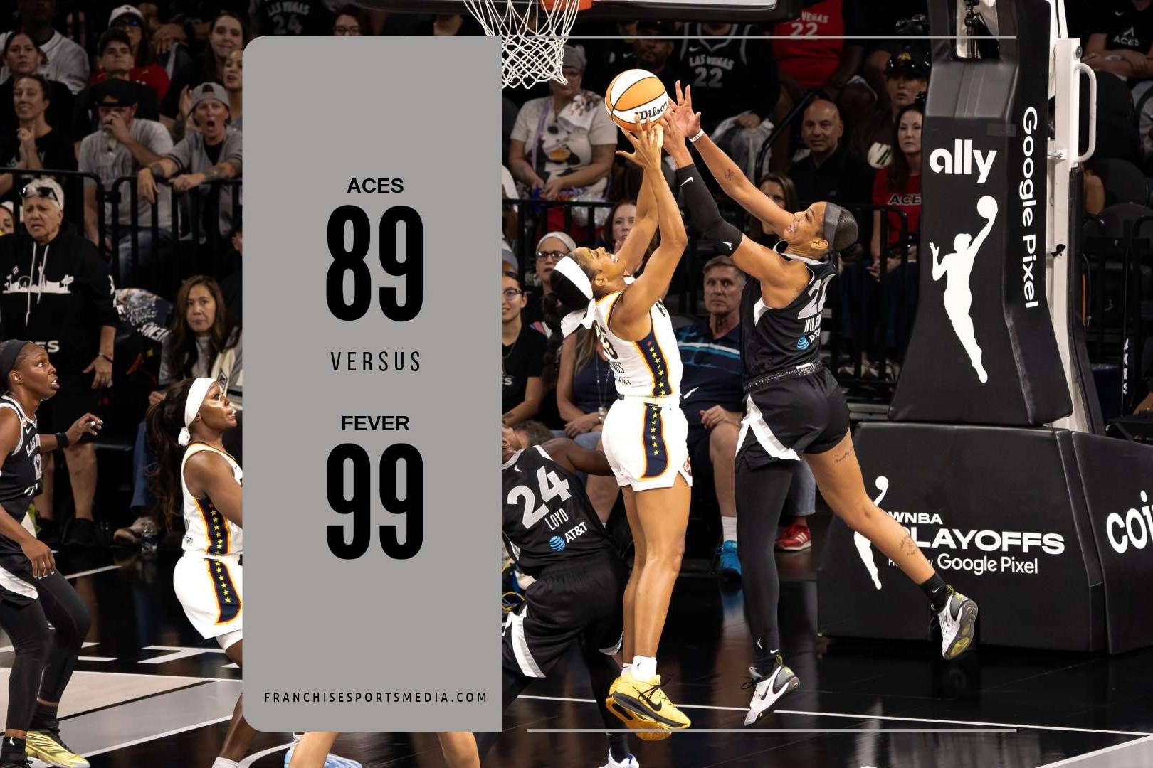 Las Vegas Aces vs Indiana Fever at Gainbridge Fieldhouse - 2026 | Franchise Sports Media | Featured Image
