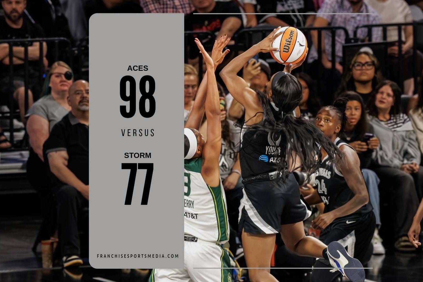 Las Vegas Aces vs Seattle Storm at Michelob ULTRA Arena - 2026 | Franchise Sports Media | Featured Image