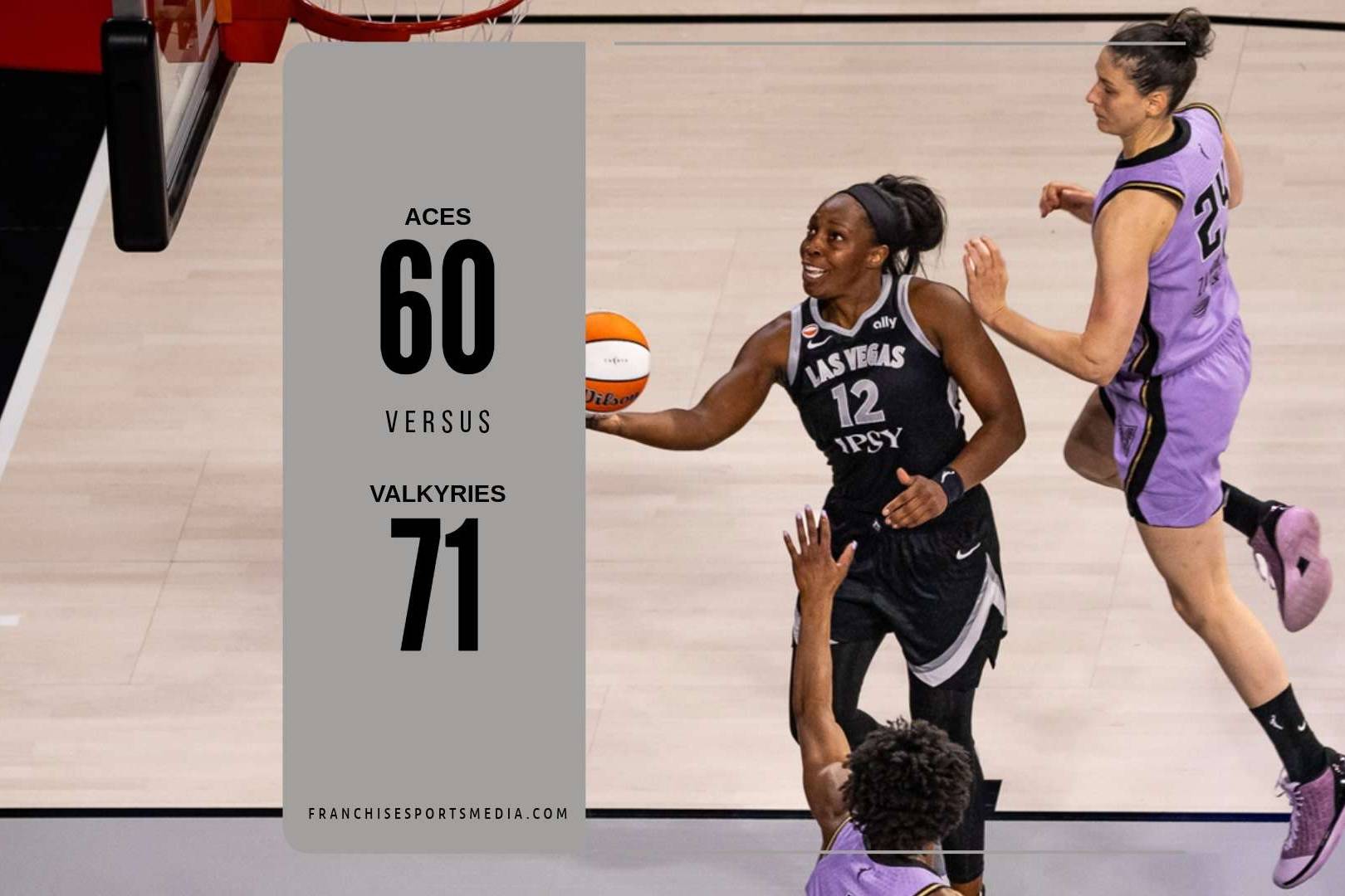 Las Vegas Aces vs Golden State Valkyries at The Chase Center - Playoffs 2026 - Franchise Sports Media | Featured Image